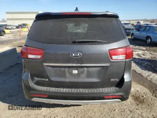 2016 Kia Sedona SX-L with VIN KNDME5C16G6186185, listed as a Copart auction lot 42449365 with 134,760 mi miles and Clean Title. Bid and sale history available at carsss.com. Image 6.