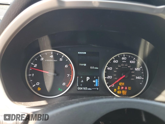 2024 Mitsubishi Eclipse Cross SE with VIN JA4ATWAA9RZ010745, listed as a Copart auction lot 74715824 with 4,165 mi miles and Salvage title. Bid and sale history available at DreamBid. Image 9.