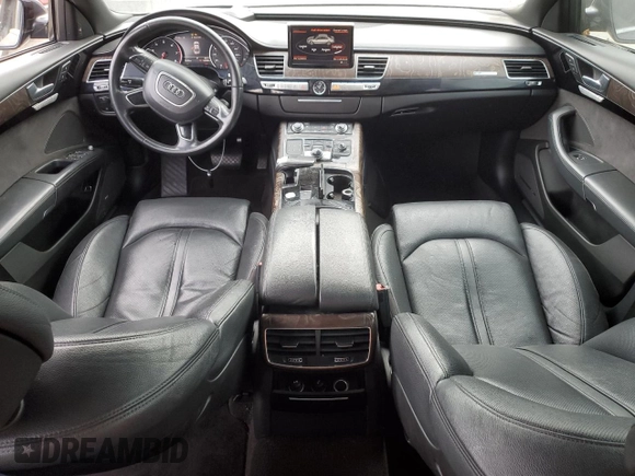 2015 Audi A8 3.0T с VIN WAU3GAFD0FN016121, выставлен на аукционе Copart как лот 78037934 с пробегом 142 838 миль миль и Чистый • Clean title. История ставок и продаж доступна на DreamBid. Изображение 8.