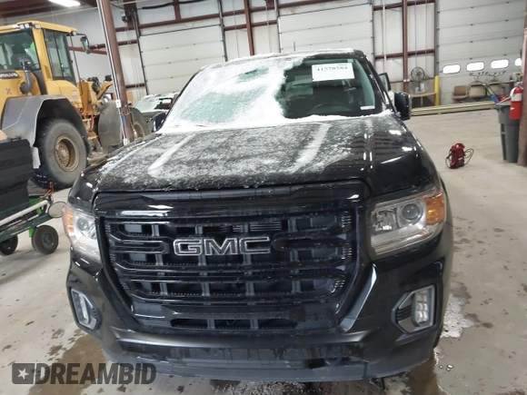 2022 GMC Canyon 4WD Elevation with VIN 1GTG6CEN6N1249763, listed as a IAAI auction lot 41578584 with 28,310 mi miles and . Bid and sale history available at DreamBid. Image 12.