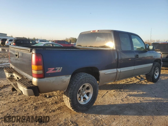 1999 GMC New Sierra 1500 SLE with VIN 1GTEK19T9XE535862, listed as a Copart auction lot 87230694 with 195,043 mi miles and Clean Title. Bid and sale history available at carsss.com. Image 4.