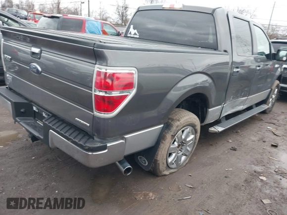 2013 Ford F-150 XL with VIN 1FTFW1CF5DKE32897, listed as a IAAI auction lot 41665756 with 101,574 mi miles. Bid and sale history available at carsss.com. Image 4.
