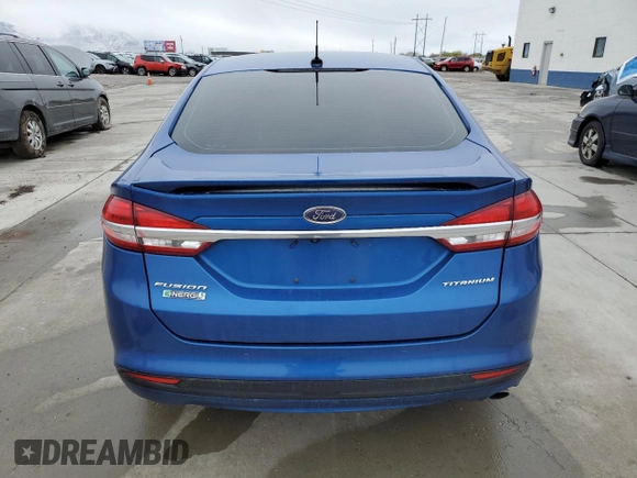 2017 Ford Fusion Titanium with VIN 3FA6P0SU7HR264551, listed as a Copart auction lot 50689735 with 90,367 mi miles and Salvage title. Bid and sale history available at DreamBid. Image 6.
