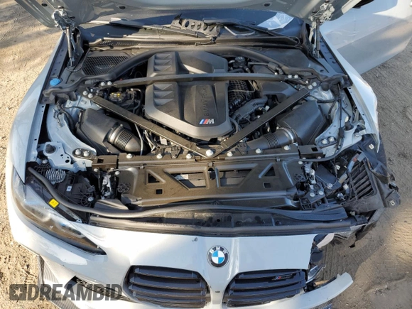 2024 BMW M4 Competition xDrive with VIN WBS33BA05RCN54847, listed as a Copart auction lot 76972564 with 9,527 mi miles and Salvage Title. Bid and sale history available at carsss.com. Image 11.