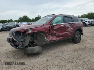 2018 Jeep Grand Cherokee Limited with VIN 1C4RJFBG0JC378191, listed as a Copart auction lot 61608205 with 75,498 mi miles and Salvage title. Bid and sale history available at DreamBid. Image 1.