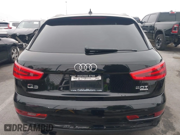 2015 Audi Q3 Premium Plus with VIN WA1EFCFS8FR002771, listed as a IAAI auction lot 42408746 with 115,564 mi miles and . Bid and sale history available at DreamBid. Image 16.