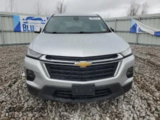 2022 Chevrolet Traverse LS with VIN 1GNEVLKW5NJ108245, listed as a Copart auction lot 50186695 with 0 mi miles and Clean Title. Bid and sale history available at carsss.com. Image 5.