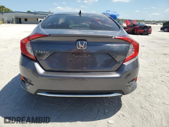 2020 Honda Civic EX-L z VIN 19XFC1F71LE014643, wystawiony jako Copart lot #57838095 z przebiegiem 87 228 mil mil oraz Nie do naprawy • Non repairable. Historia ofert i sprzedaży dostępna na DreamBid. Obrazek 6.