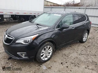 2020 Buick Envision Preferred with VIN LRBFXBSA5LD135025, listed as a Copart auction lot 43317555 with NaN miles and Salvage Title. Bid and sale history available at carsss.com. Image 1.