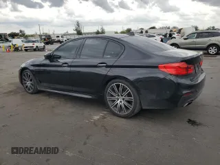 2017 BMW 5 Series 540i with VIN WBAJE5C39HG916555, listed as a Copart auction lot 48493625 with 95,592 mi miles and Clean Title. Bid and sale history available at carsss.com. Image 2.
