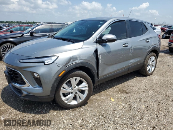 2024 Buick Encore GX Preferred with VIN KL4AMCSL7RB216859, listed as a Copart auction lot 53822495 with 23,712 mi miles and Salvage title. Bid and sale history available at DreamBid. Image 1.