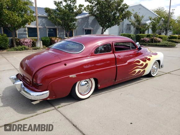 1950 Mercury Monterey z VIN 507L2772LM, wystawiony jako Copart lot #52459435 z przebiegiem 8648 mil mil oraz Tytuł czysty. Historia ofert i sprzedaży dostępna na DreamBid. Obrazek 3.