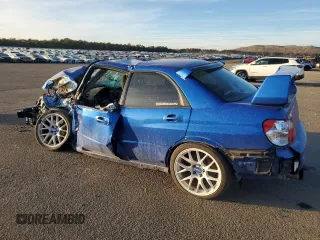 2005 Subaru Impreza Sedan (Natl) WRX STi w/Gold Wheels with VIN JF1GD70695L508401, listed as a Copart auction lot 43025535 with 0 mi miles and Salvage Title. Bid and sale history available at carsss.com. Image 2.
