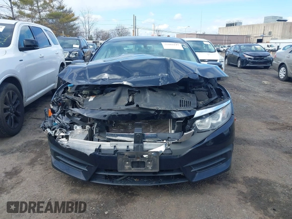 2017 Honda Civic Sedan LX with VIN 19XFC2F51HE224851, listed as a IAAI auction lot 41880127 with 94,934 mi miles. Bid and sale history available at carsss.com. Image 6.