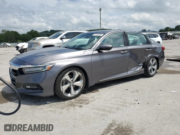 2018 Honda Accord Touring z VIN 1HGCV2F99JA048822, wystawiony jako Copart lot #57107905 z przebiegiem 95 128 mil mil oraz Szkoda całkowita • Salvage title. Historia ofert i sprzedaży dostępna na DreamBid. Obrazek 1.