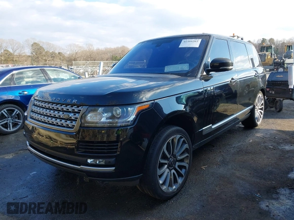 2016 Land Rover Range Rover Supercharged with VIN SALGS3EF7GA269519, listed as a IAAI auction lot 41395262 with 81,614 mi miles and . Bid and sale history available at DreamBid. Image 17.
