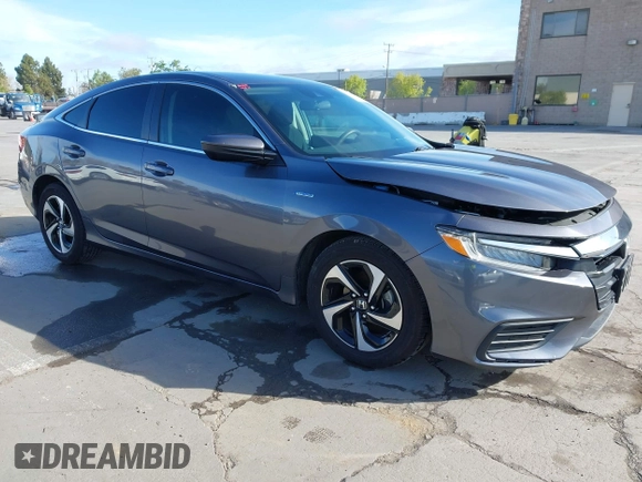 2021 Honda Insight EX with VIN 19XZE4F50ME011287, listed as a IAAI auction lot 42015058 with 79,530 mi miles and . Bid and sale history available at carsss.com. Image 1.
