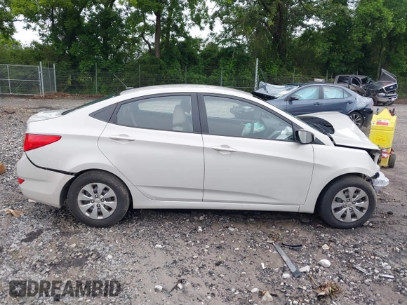 2016 Hyundai Accent SE with VIN KMHCT4AE9GU995267, listed as a IAAI auction lot 42347749 with 177,145 mi miles and . Bid and sale history available at DreamBid. Image 13.
