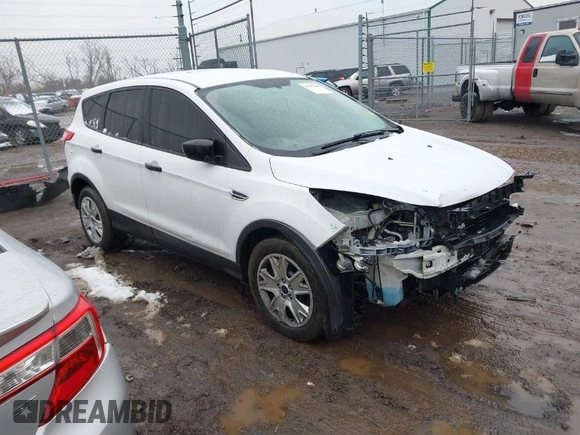 2014 Ford Escape S with VIN 1FMCU0F73EUB09490, listed as a IAAI auction lot 41557088 with 247,187 mi miles. Bid and sale history available at carsss.com. Image 1.