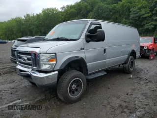 2014 Ford Econoline Cargo Commercial with VIN 1FTSS3EL1EDA58657, listed as a Copart auction lot 62948124 with Not Provided miles and Salvage Title. Bid and sale history available at carsss.com. Image 1.