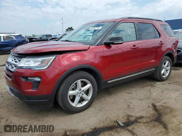 2019 Ford Explorer XLT z VIN 1FM5K7D8XKGA39080, wystawiony jako Copart lot #63707715 z przebiegiem 131 208 mil mil oraz Czysty tytuł • Clean title. Historia ofert i sprzedaży dostępna na DreamBid. Obrazek 1.