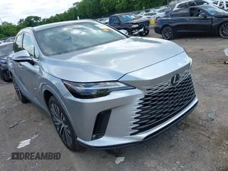 2024 Lexus RX 350 z VIN 2T2BAMBA9RC023844, wystawiony jako IAAI lot #42376370 z przebiegiem 24 914 mil mil oraz . Historia ofert i sprzedaży dostępna na DreamBid. Obrazek 1.