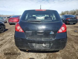 2010 Nissan Versa 1.8 SL with VIN 3N1BC1CP3AL396026, listed as a Copart auction lot 45297005 with 0 mi miles and Salvage Title. Bid and sale history available at carsss.com. Image 6.