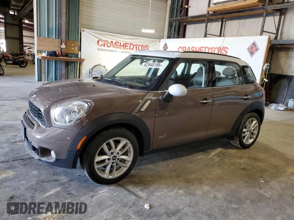 2012 MINI Countryman S with VIN WMWZC5C56CWL61976, listed as a Copart auction lot 62948195 with 122,507 mi miles and Clean title. Bid and sale history available at DreamBid. Image 1.
