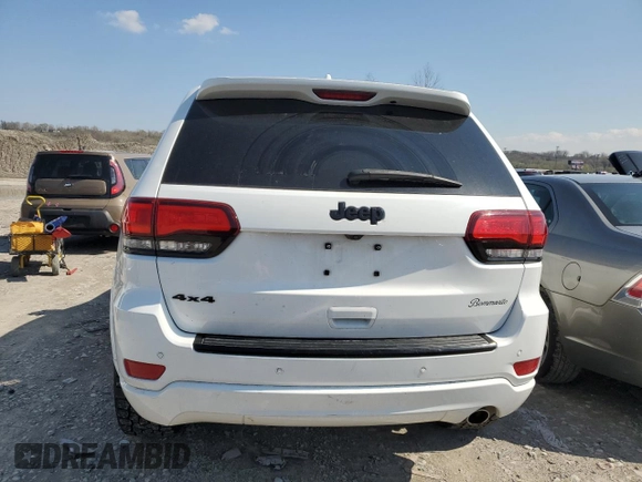 2017 Jeep Grand Cherokee Laredo with VIN 1C4RJFAG4HC919125, listed as a Copart auction lot 51667875 with 90,828 mi miles and Salvage Title. Bid and sale history available at carsss.com. Image 6.