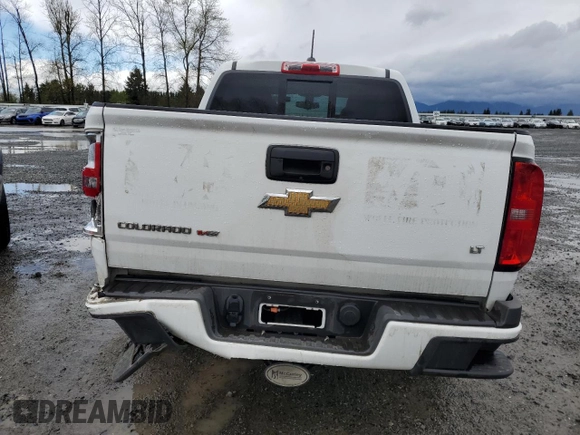 2019 Chevrolet Colorado 4WD LT z VIN 1GCGTCEN6K1319086, wystawiony jako Copart lot #51813825 z przebiegiem Nie podano mil oraz Szkoda całkowita • Salvage title. Historia ofert i sprzedaży dostępna na DreamBid. Obrazek 6.