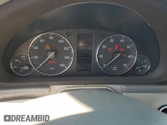2006 Mercedes-Benz C 230 Sport z VIN WDBRF56H46F730658, wystawiony jako Copart lot #44520115 z przebiegiem 200 746 mil mil oraz Szkoda całkowita • Salvage title. Historia ofert i sprzedaży dostępna na DreamBid. Obrazek 9.