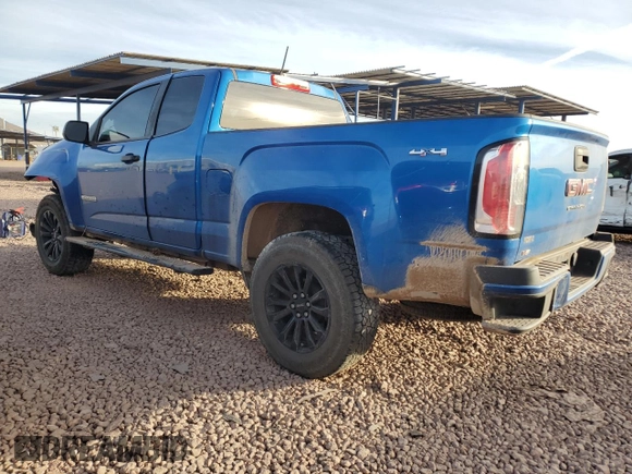 2021 GMC Canyon 4WD Elevation Standard with VIN 1GTH6BEN5M1196812, listed as a Copart auction lot 87225924 with 83,222 mi miles and Salvage Title. Bid and sale history available at carsss.com. Image 2.