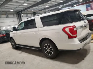 2018 Ford Expedition Max XLT with VIN 1FMJK1JT7JEA45739, listed as a Copart auction lot 58240025 with Not provided miles and Salvage title. Bid and sale history available at DreamBid. Image 2.