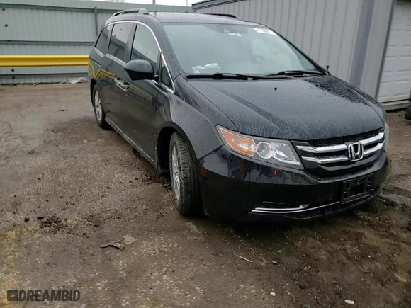 2016 Honda Odyssey EX-L with VIN 5FNRL5H60GB001410, listed as a Copart auction lot 47768805 with 127,322 mi miles and Salvage Title. Bid and sale history available at carsss.com. Image 12.