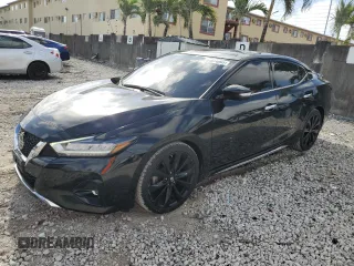 2019 Nissan Maxima SV with VIN 1N4AA6AVXKC375173, listed as a Copart auction lot 51674905 with 19,373 mi miles and Clean Title. Bid and sale history available at carsss.com. Image 1.