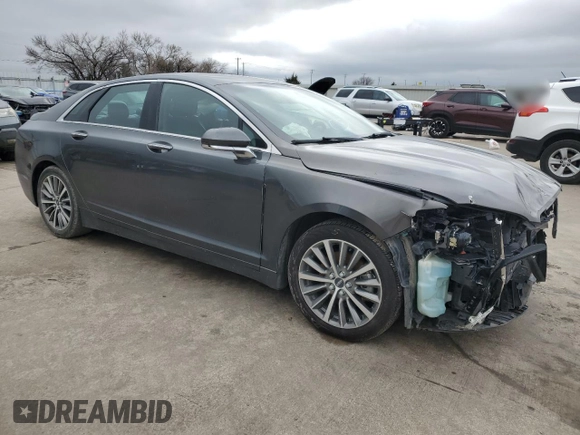 2017 Lincoln MKZ Hybrid Select with VIN 3LN6L5LU6HR629413, listed as a Copart auction lot 44742295 with 183,623 mi miles and Salvage Title. Bid and sale history available at DreamBid. Image 4.