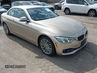 2015 BMW 4 Series 435i xDrive with VIN WBA3T7C51FP942320, listed as a IAAI auction lot 42059717 with 81,815 mi miles and . Bid and sale history available at DreamBid. Image 1.