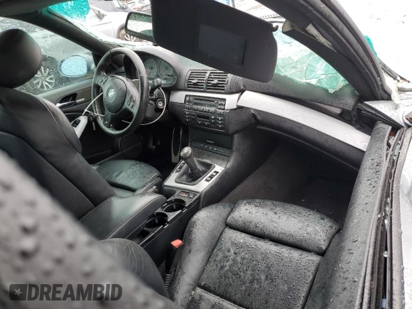 2004 BMW 3 Series M3 with VIN WBSBL93464PN56757, listed as a Copart auction lot 82568104 with 126,971 mi miles and Non Repairable. Bid and sale history available at DreamBid. Image 8.