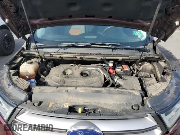 2018 Ford Edge SEL with VIN 2FMPK3J96JBB55736, listed as a Copart auction lot 50248395 with 83,743 mi miles and Salvage Title. Bid and sale history available at carsss.com. Image 12.