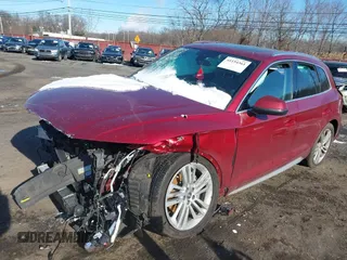 2018 Audi Q5 Premium Plus with VIN WA1BNAFY8J2120240, listed as a IAAI auction lot 41154361 with 77,848 mi miles. Bid and sale history available at carsss.com. Image 18.