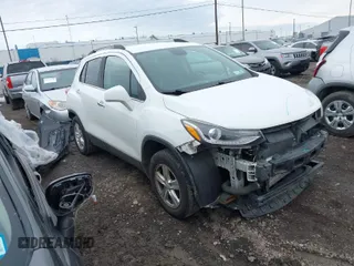 2017 Chevrolet Trax LT with VIN KL7CJLSB3HB237119, listed as a IAAI auction lot 41770633 with 203,167 mi miles. Bid and sale history available at carsss.com. Image 1.