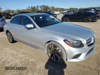 2021 Mercedes-Benz C 300 with VIN W1KWF8DB0MR612936, listed as a Copart auction lot 88154175 with 56,286 mi miles and Salvage Title. Bid and sale history available at carsss.com. Image 4.