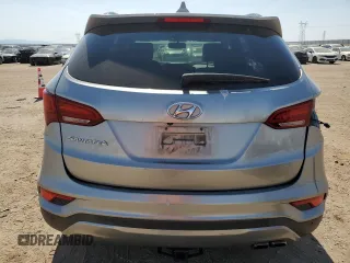 2017 Hyundai Santa Fe Ultimate with VIN 5XYZW4LA9HG458319, listed as a Copart auction lot 62652175 with 128,700 mi miles and Salvage title. Bid and sale history available at DreamBid. Image 6.
