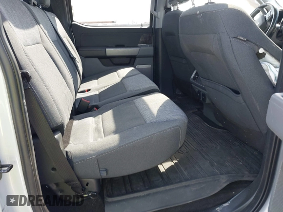 2021 Ford F-150 XL with VIN 1FTFW1E86MKE92315, listed as a IAAI auction lot 41855137 with 64,146 mi miles. Bid and sale history available at carsss.com. Image 8.
