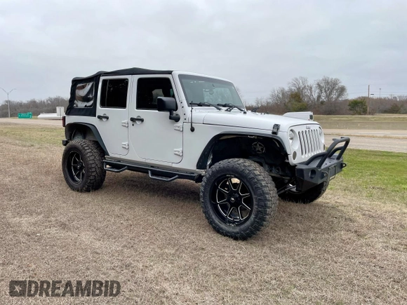 2016 Jeep Wrangler Unlimited Sport with VIN 1C4HJWDG7GL114807, listed as a Copart auction lot 54988515 with 118,651 mi miles and Clean Title. Bid and sale history available at DreamBid. Image 1.