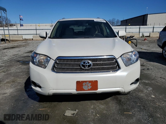 2008 Toyota Highlander Hybrid with VIN JTEEW41A982023310, listed as a Copart auction lot 89244015 with 217,434 mi miles and Salvage Title. Bid and sale history available at carsss.com. Image 5.