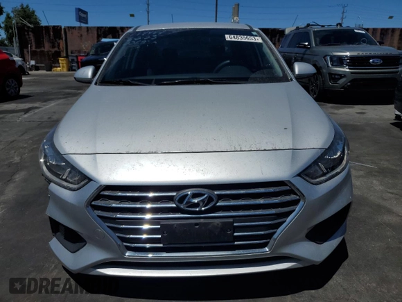 2019 Hyundai Accent SE with VIN 3KPC24A38KE059914, listed as a Copart auction lot 64839653 with 46,119 mi miles. Bid and sale history available at carsss.com. Image 5.