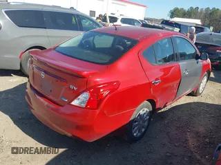 2014 Nissan Versa SV with VIN 3N1CN7AP6EK462276, listed as a IAAI auction lot 41533459 with 138,719 mi miles. Bid and sale history available at carsss.com. Image 4.