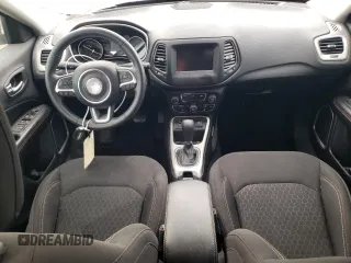 2019 Jeep Compass Sport with VIN 3C4NJCAB5KT699958, listed as a Copart auction lot 47625335 with Not provided miles and Non repairable. Bid and sale history available at DreamBid. Image 8.