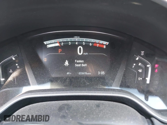 2017 Honda CR-V EX with VIN 5J6RW2H5XHL033724, listed as a IAAI auction lot 41686983 with 33,678 mi miles. Bid and sale history available at carsss.com. Image 7.
